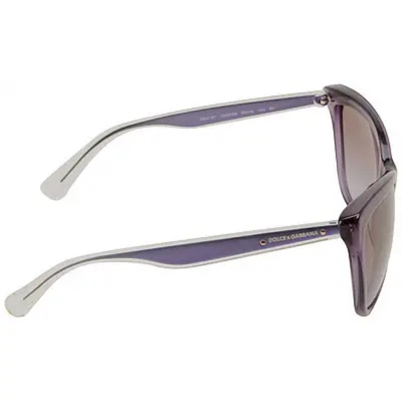 🌟🆕 Dolce & Gabbana Violet purple large resin sunglasses DG 4151 - Picture 4 of 13